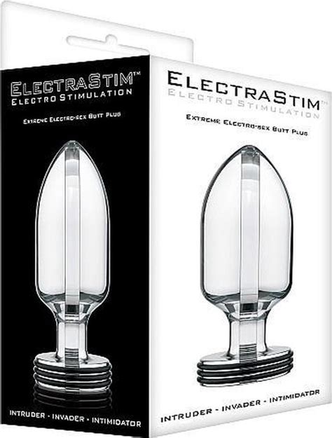 extreme butt plugs|ElectraStim Intimidator Extreme Electro Butt Plug.